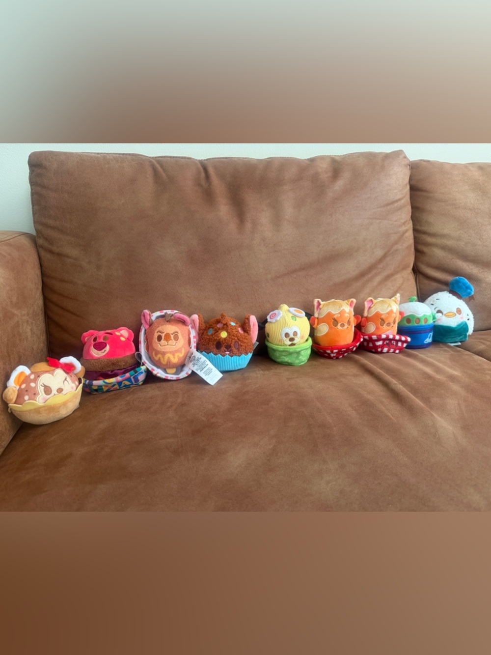 Munchlings Disney Colorful Plush Mini Sweets Toy Set - Multicolor